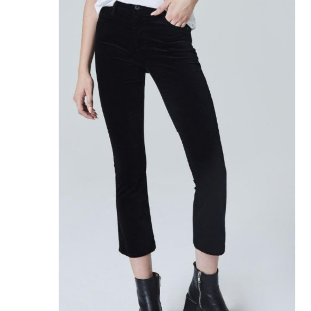 AG Jeans Jodi Crop in Black